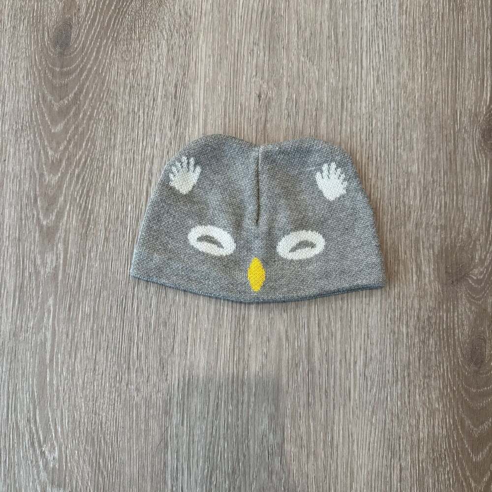 Patagonia Kids Baby Animal Friends Owl Beanie Fleece Lined Knit Hat